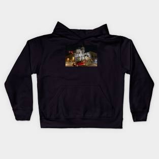 Mexico. Morelia. Church at Night. Kids Hoodie